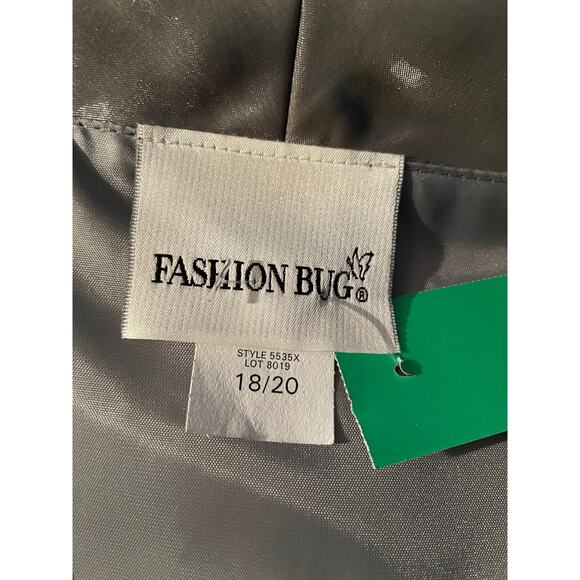 Fashion Bug Size 18/20‎ Gray Evening Top - Picture 4 of 5